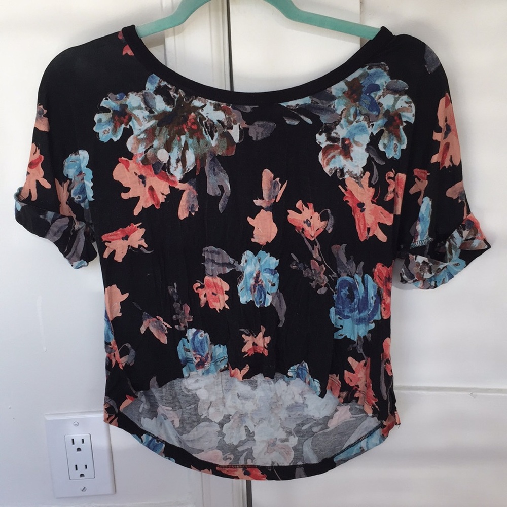 American Rag Cropped Shirt Size M